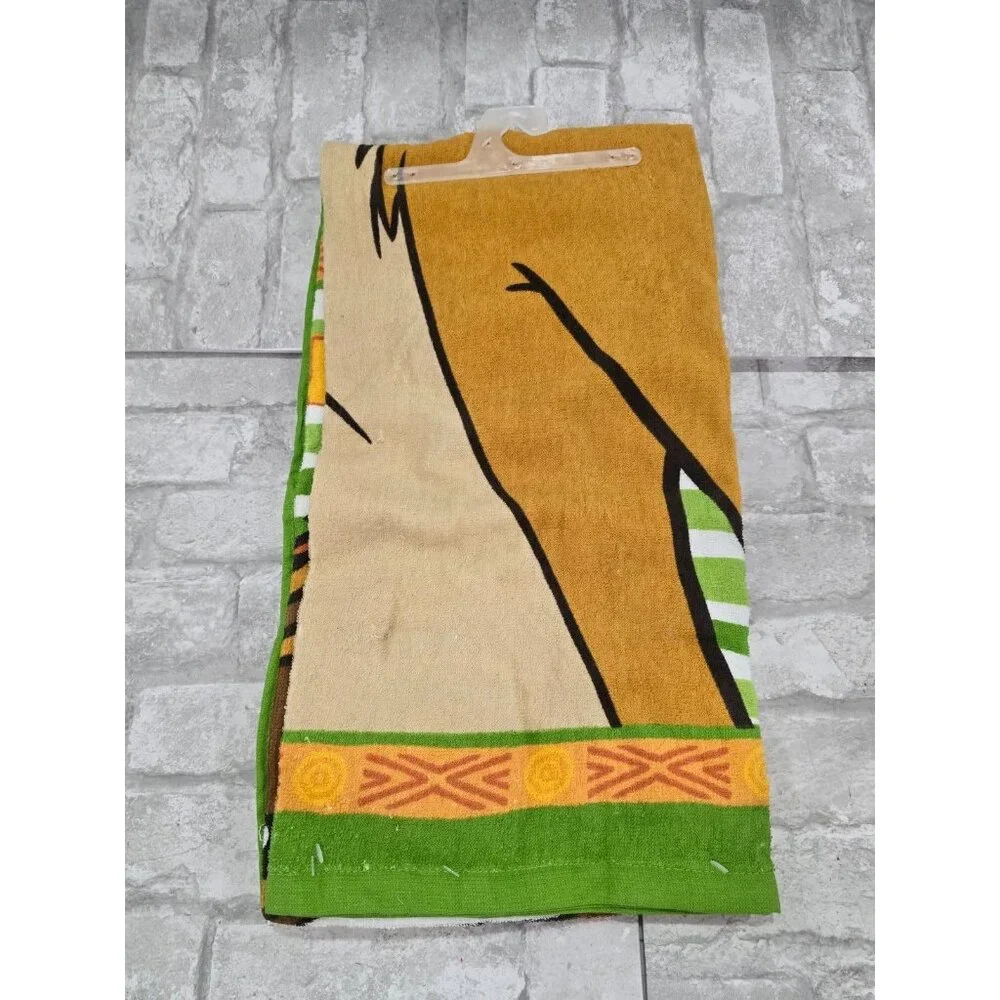 NOS Disney The Lion King 2 Piece Set Bath Towel 29x58 Wash‎ Cloth 12x12 New